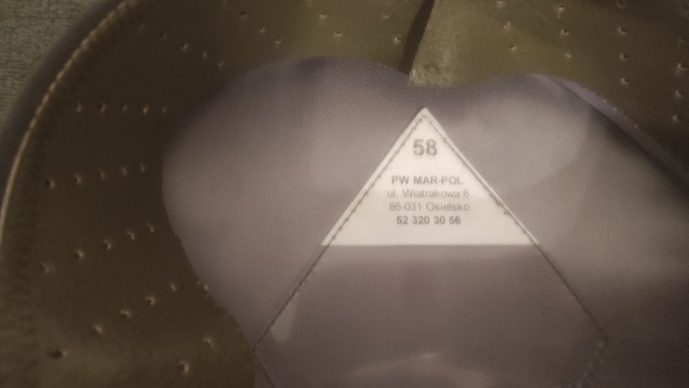 Czapka garnizonowa roz. 58