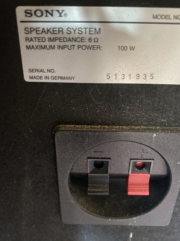 Колонки Sony ss a-490