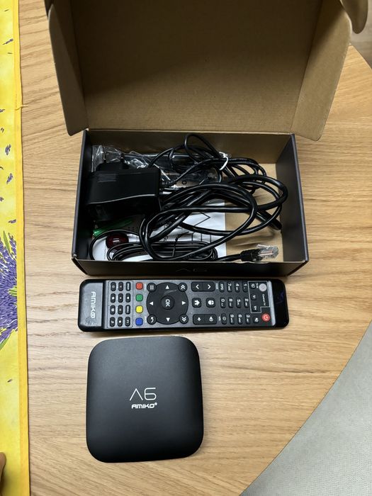 Amiko A6 - Box IPTV - Android 4