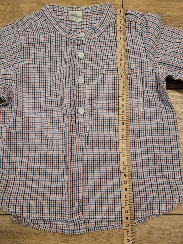 Elegancka koszula w kratę H&M r. 74
