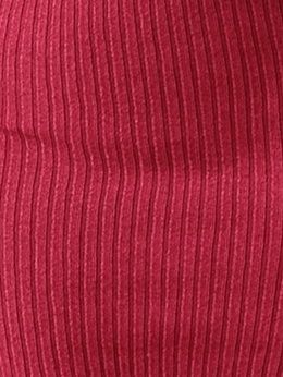 Malinowy,wygodny,seksualny komplet bluzka i długa spódnica welur XL.