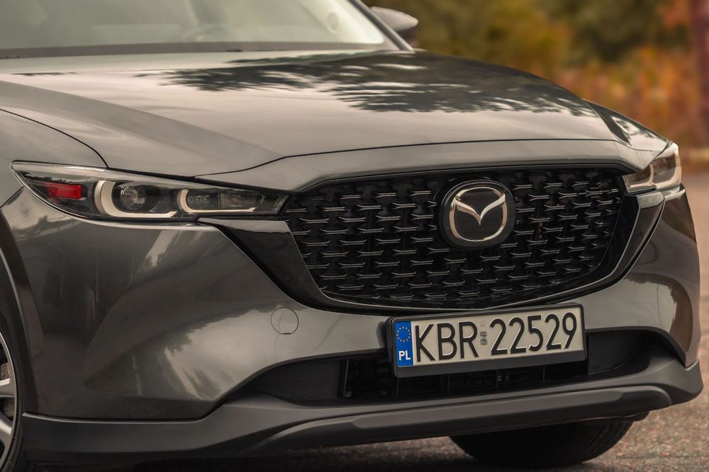Mazda CX-5 2.5 • 4x4 • skóra • szyberdach • kamera • nawigacja • Machine Gray