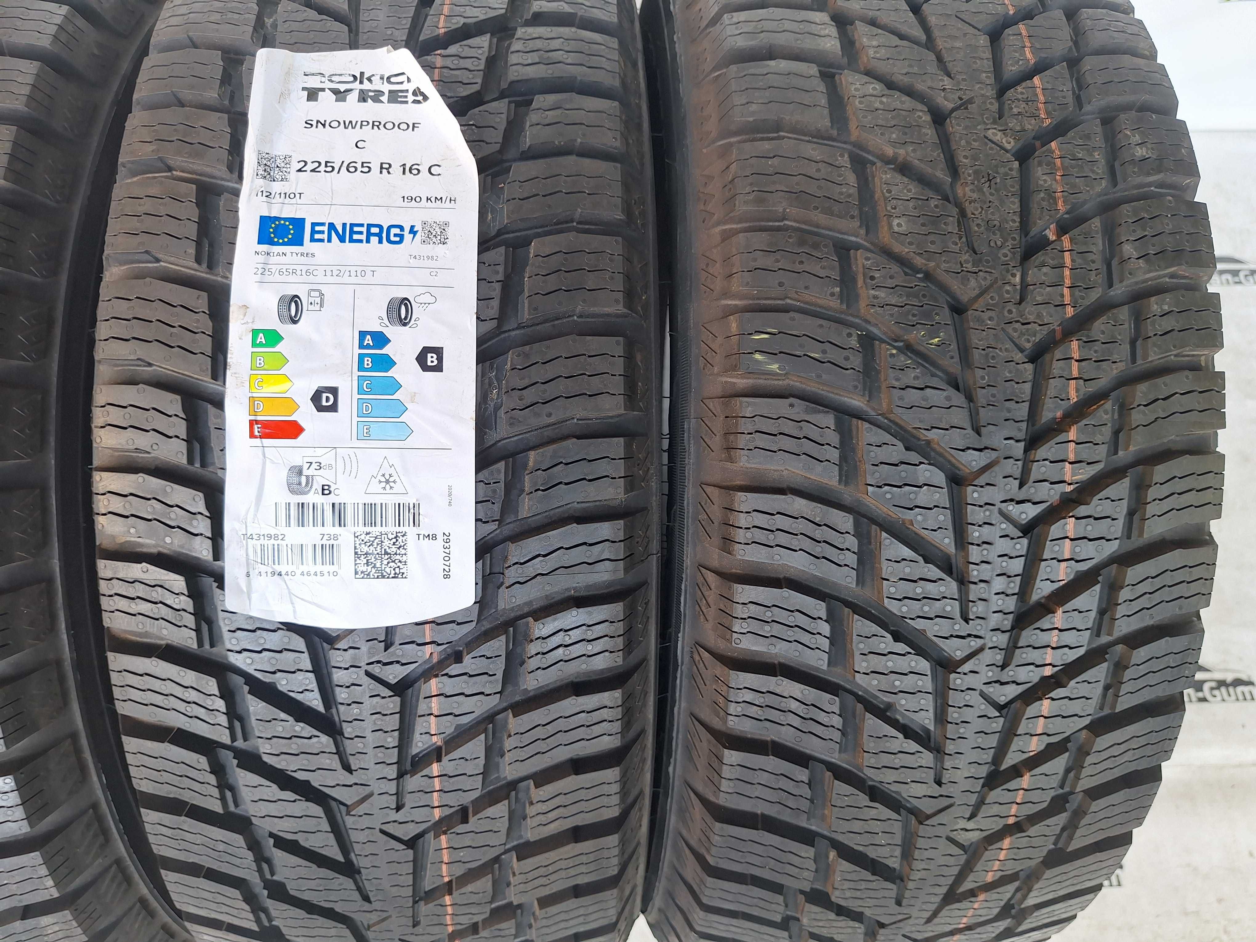 Opony 225/65 R 16 C Nokian Tyres Snowproof Nowe zima