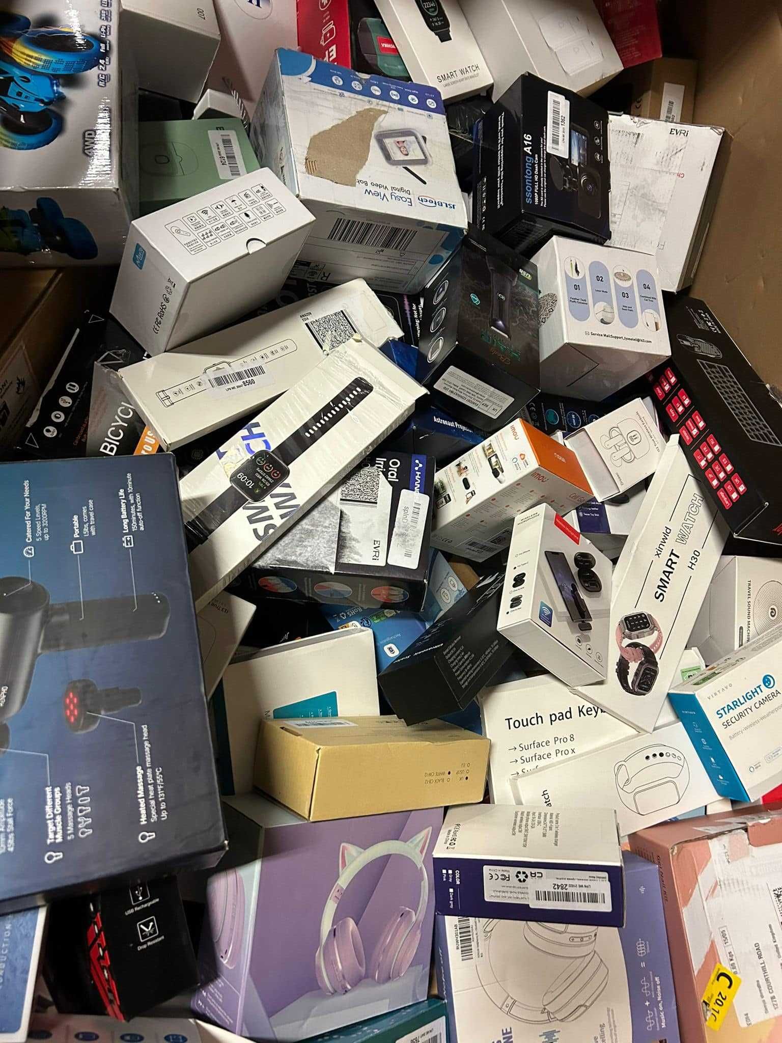 Palety Mix Elektronika elektronarzędzia ogród dom Amazon Duży Wybór