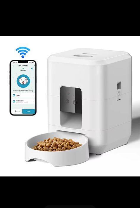 Автоматична годівниця для котів та собак