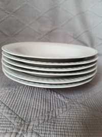 Śliczny zestaw 6 talerzy ceramika Włocławek