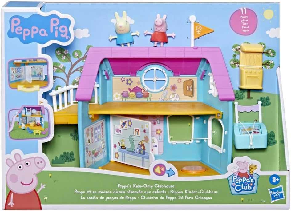 Ігровий набір Peppa Pig Пеппа Закритий Дитячий Клуб PIG HOUSE  F3556