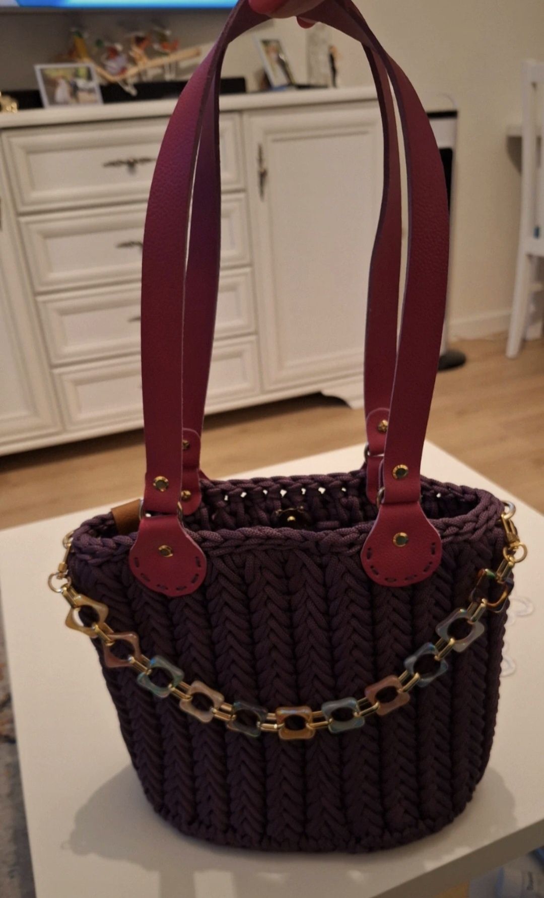 Piękna torebka handmade