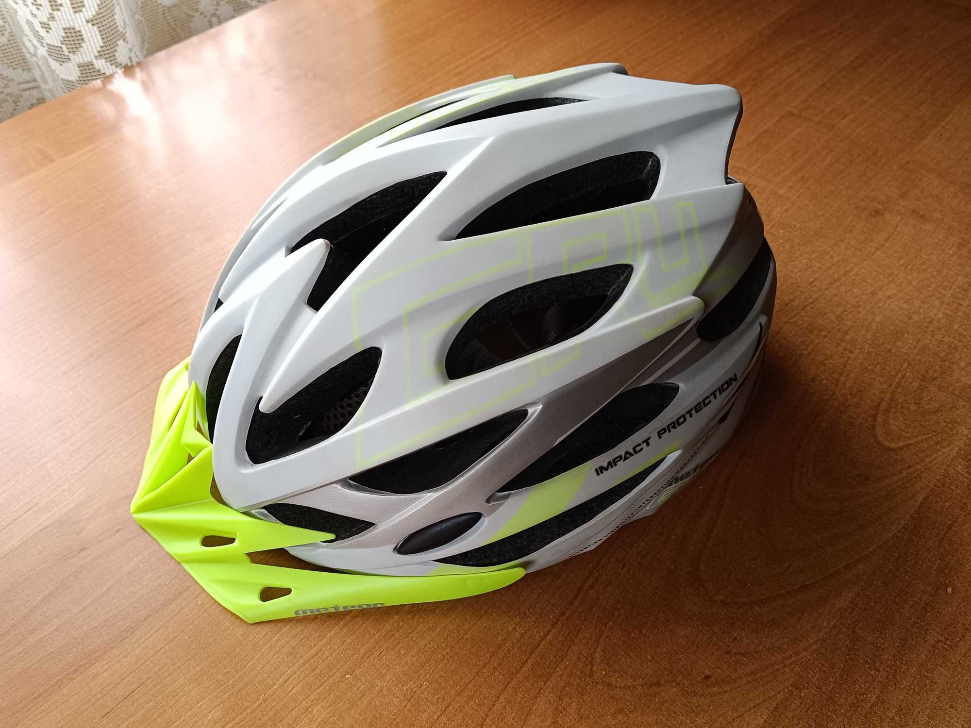 Kask METEOR Gruver MTB - rozmiar L 58-61 cm dla dorosłych rower rolki