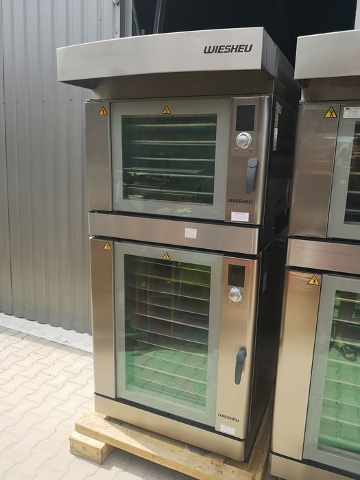 Piec konwekcyjno-parowy Wiesheu  duo 5+10 blach 400x600