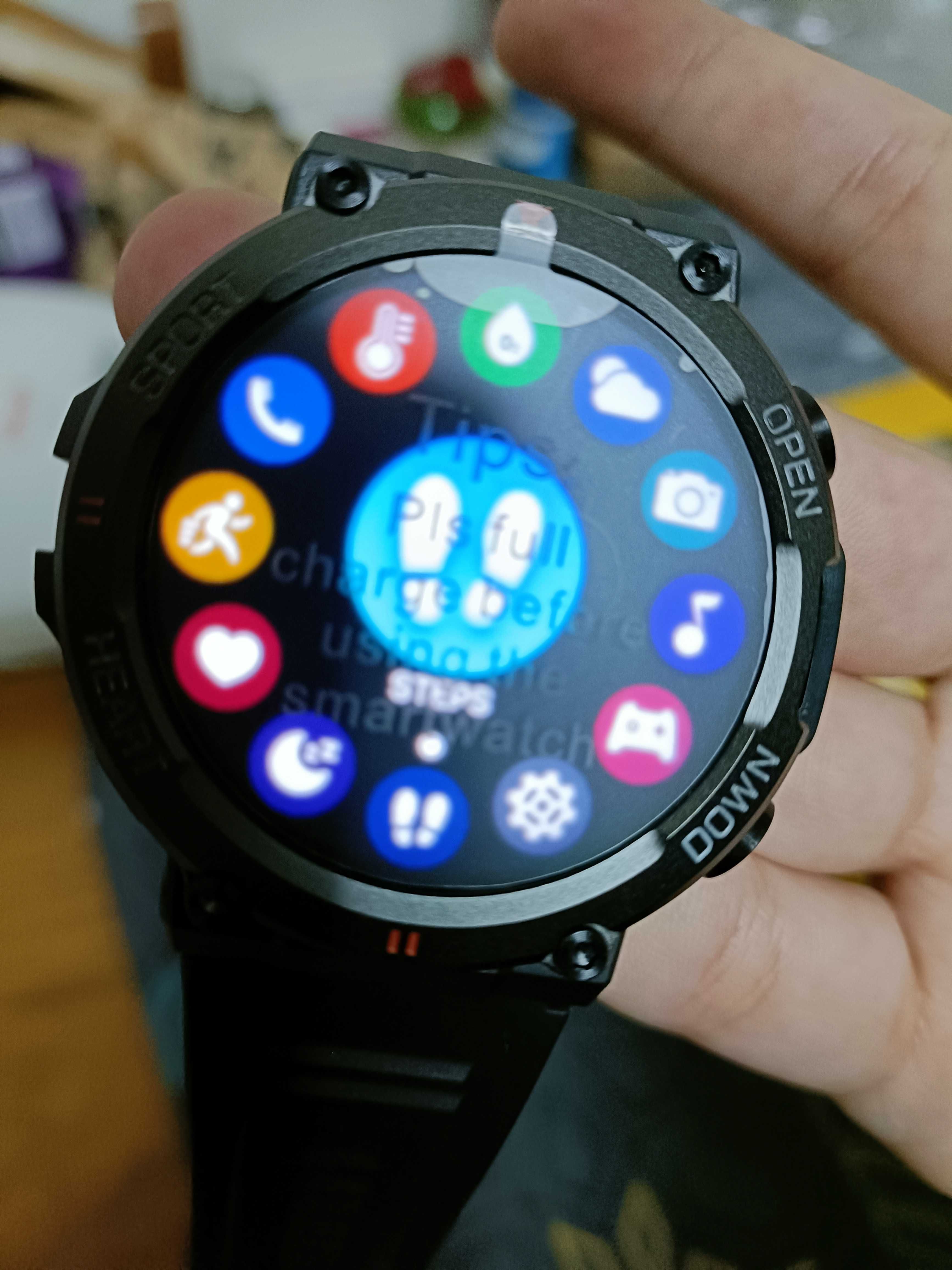 Smartwatch desportivo antichoque Novo