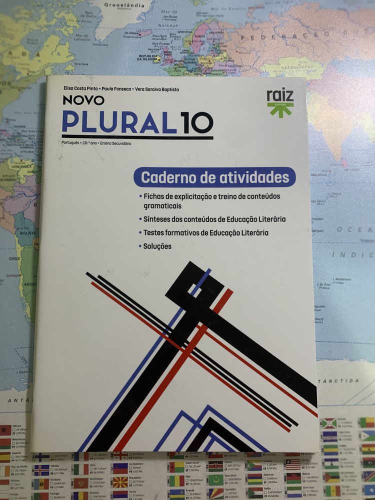 Novo Plural 10° ano - Caderno de atividades de português