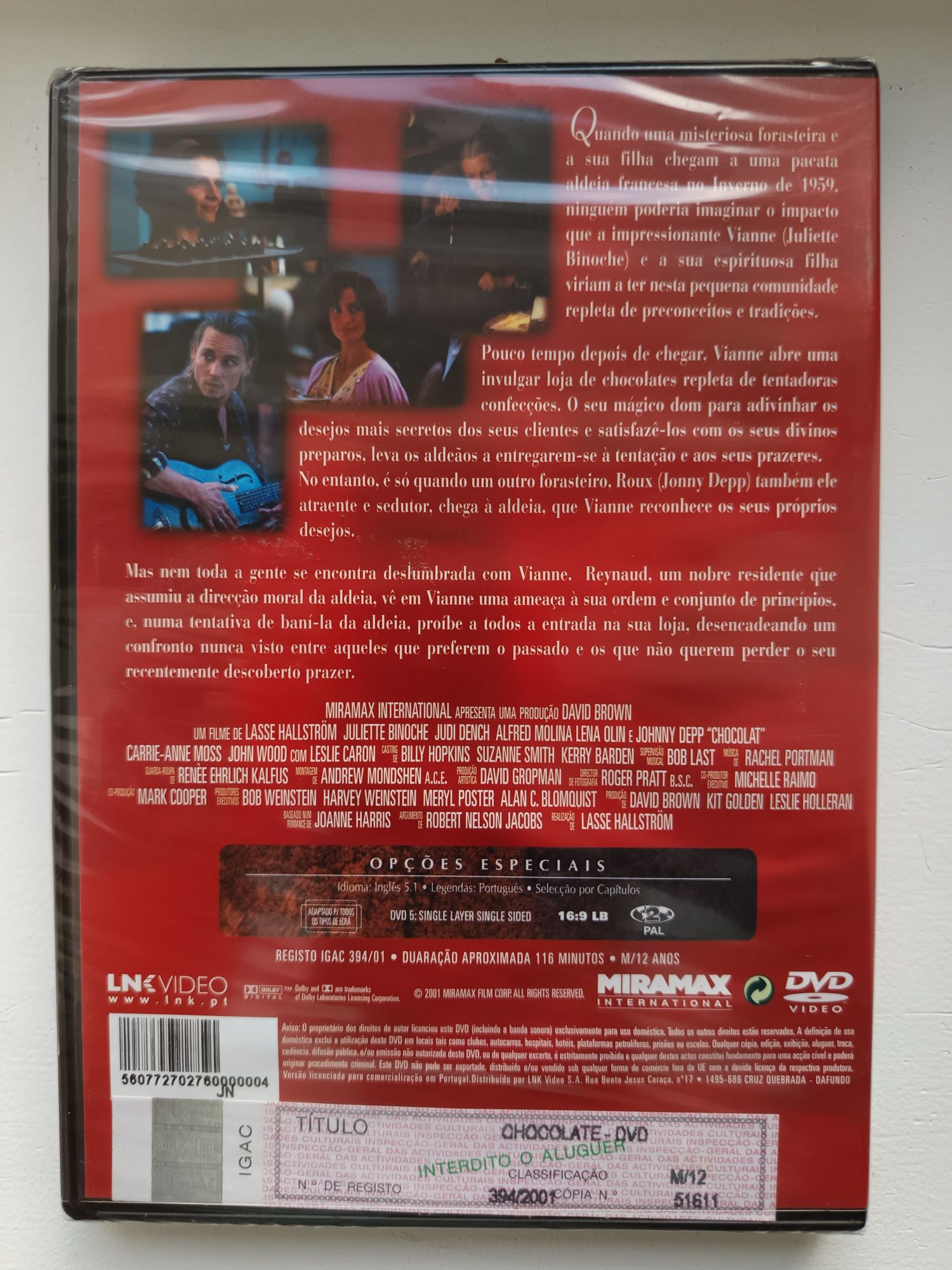 DVD chocolate     .
