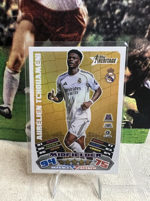 Aurélien Tchouaméni Midfielder / Match Attax