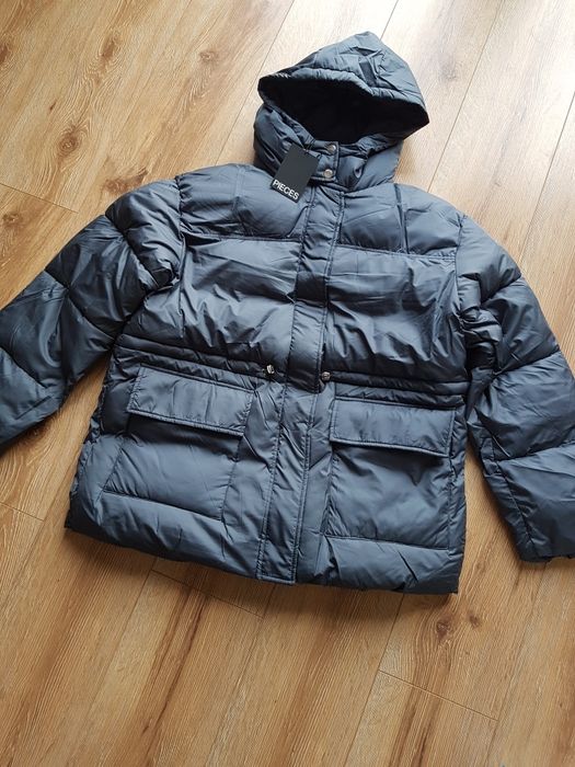 L 40 Pieces Louie puffer kurtka zimowa damska ciepła zimowa granatowa