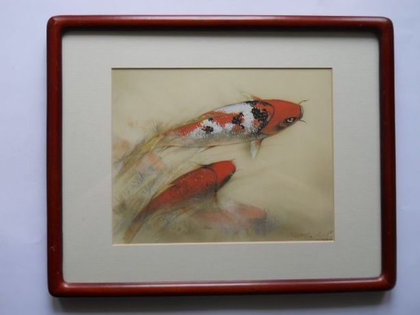Картина для интерьера Peggy Pai "Рыбки"