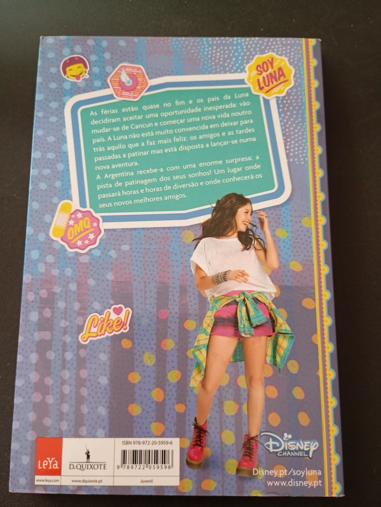 Livro " Soy Luna"
