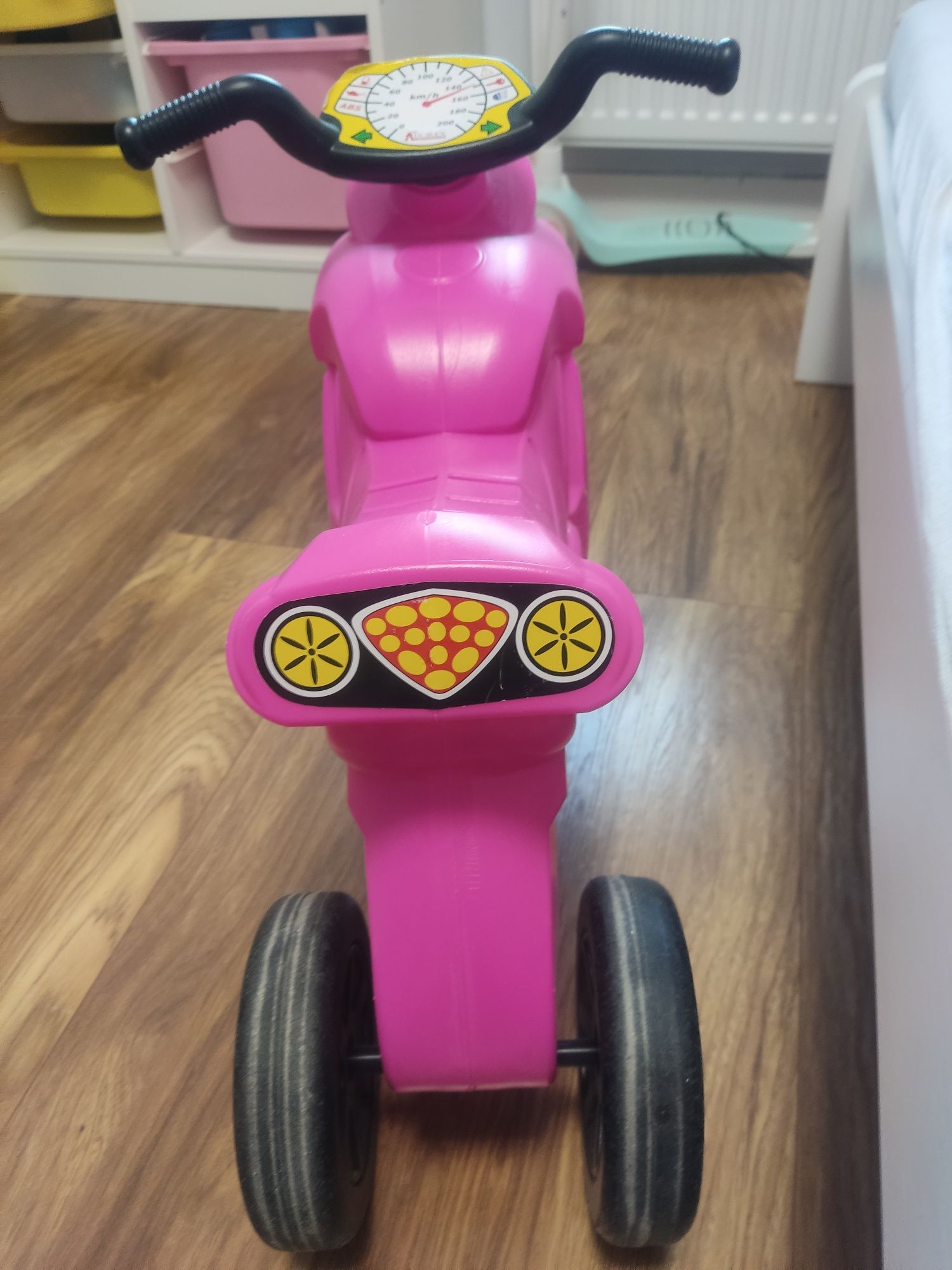 Jeździk motor dla dziewczynki