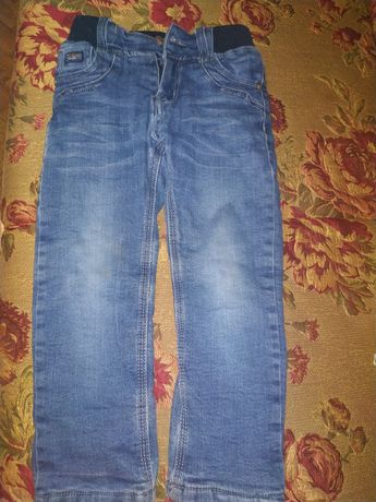Теплые джинсы на флисе, рост 104