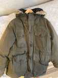 Oliwkowa kurtka zimowa/Parka Zara stan BDB