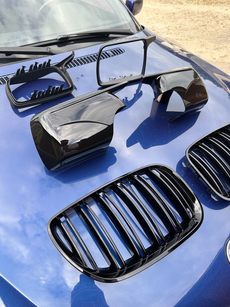 Ноздрі накладки на зеркала bmw x5 е53 решітки BMW X5 Е53 бмв