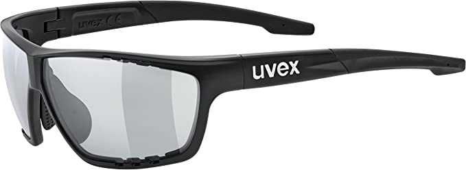 Uvex Unisex Sportstyle Sportowe Okulary, Czarny