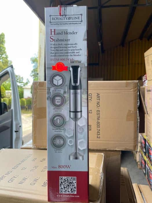 Блендер ручний 800w.