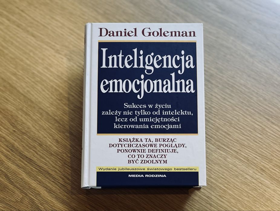 Inteligencja emocjonalna - Daniel Goleman / twarda oprawa/ nowa