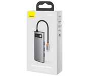 Baseus Hub 6w1 Baseus Metal Gleam Series jak nowy