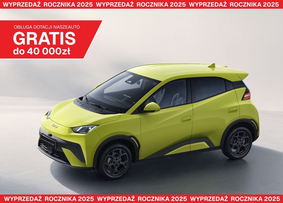 BYD Dolphin Surf BYD Dolphin Surf Comfort Rabat Gratis obsługa dotacji