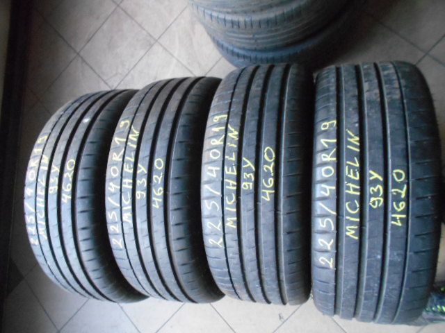 Opony 225/40r19 michelin pilot sport 4s 6,7mm lato komplet