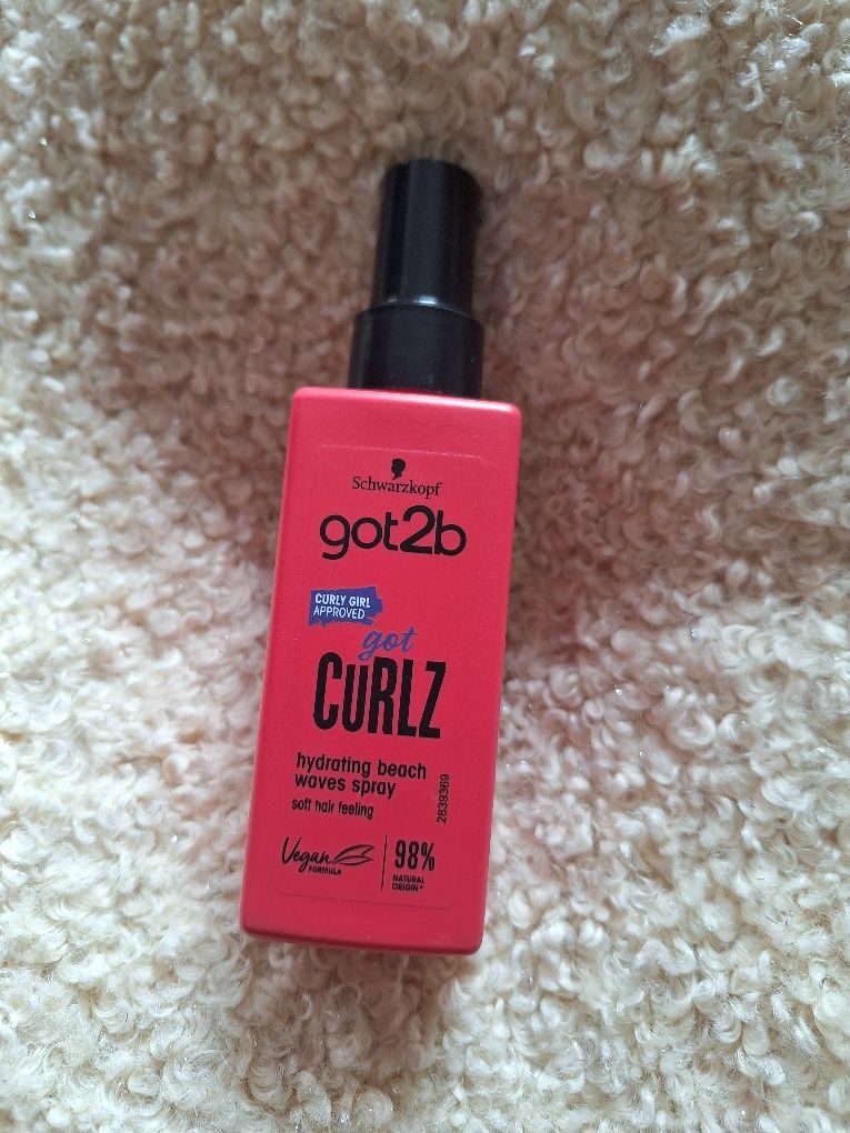 Got2b schwarzkopf got curlz spray do włosów kręconych