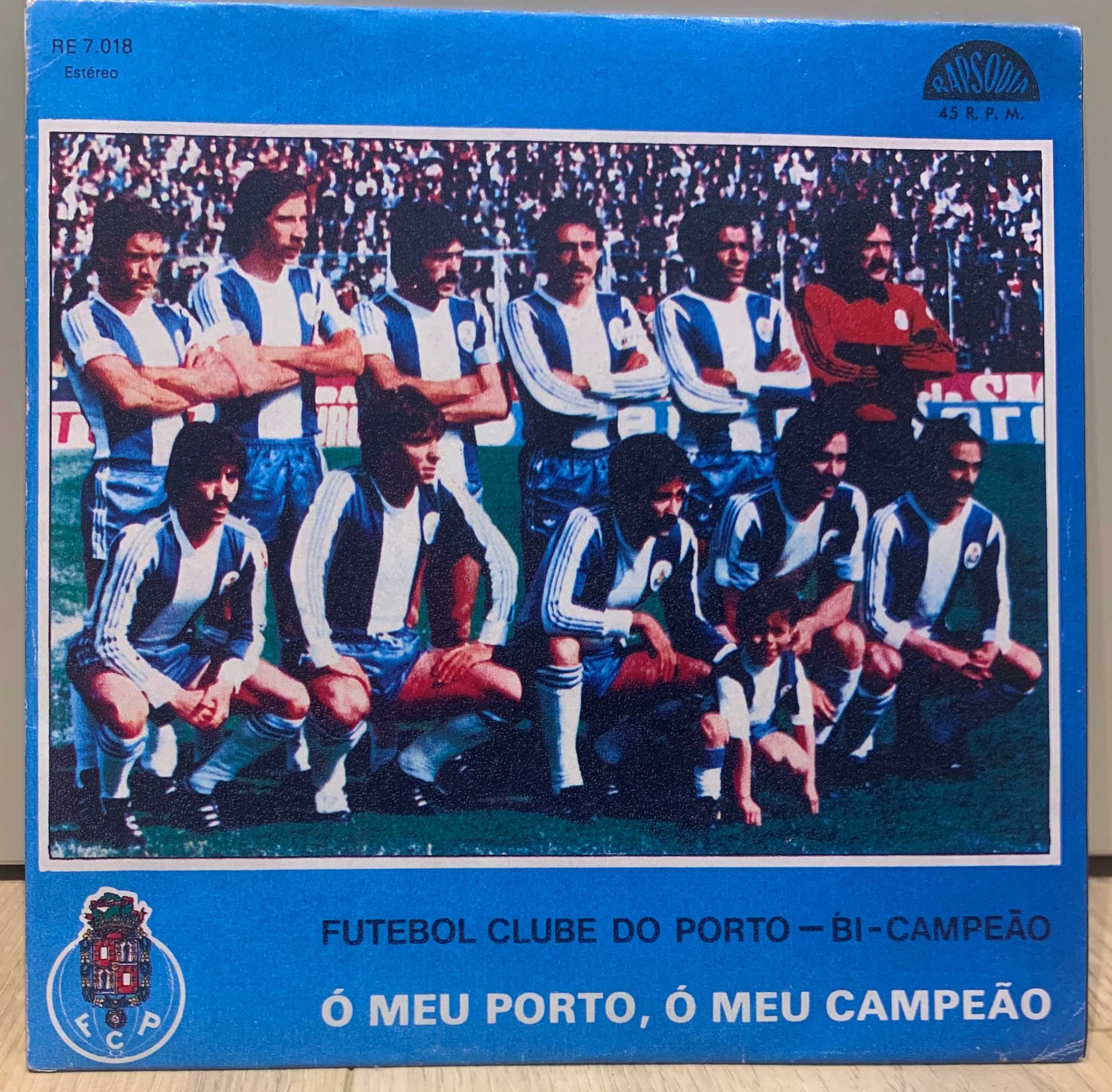 2 discos vinil single 45 rpm FC Porto Rosita Campeões