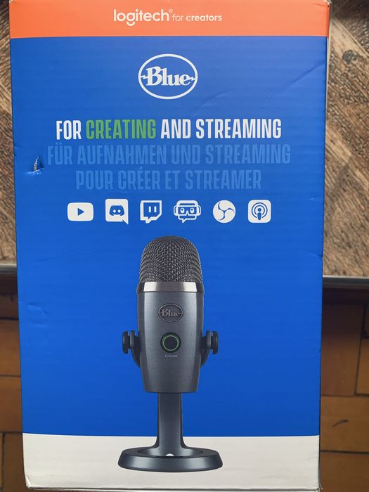 Мікрофон Blue Yeti Nano Logitech