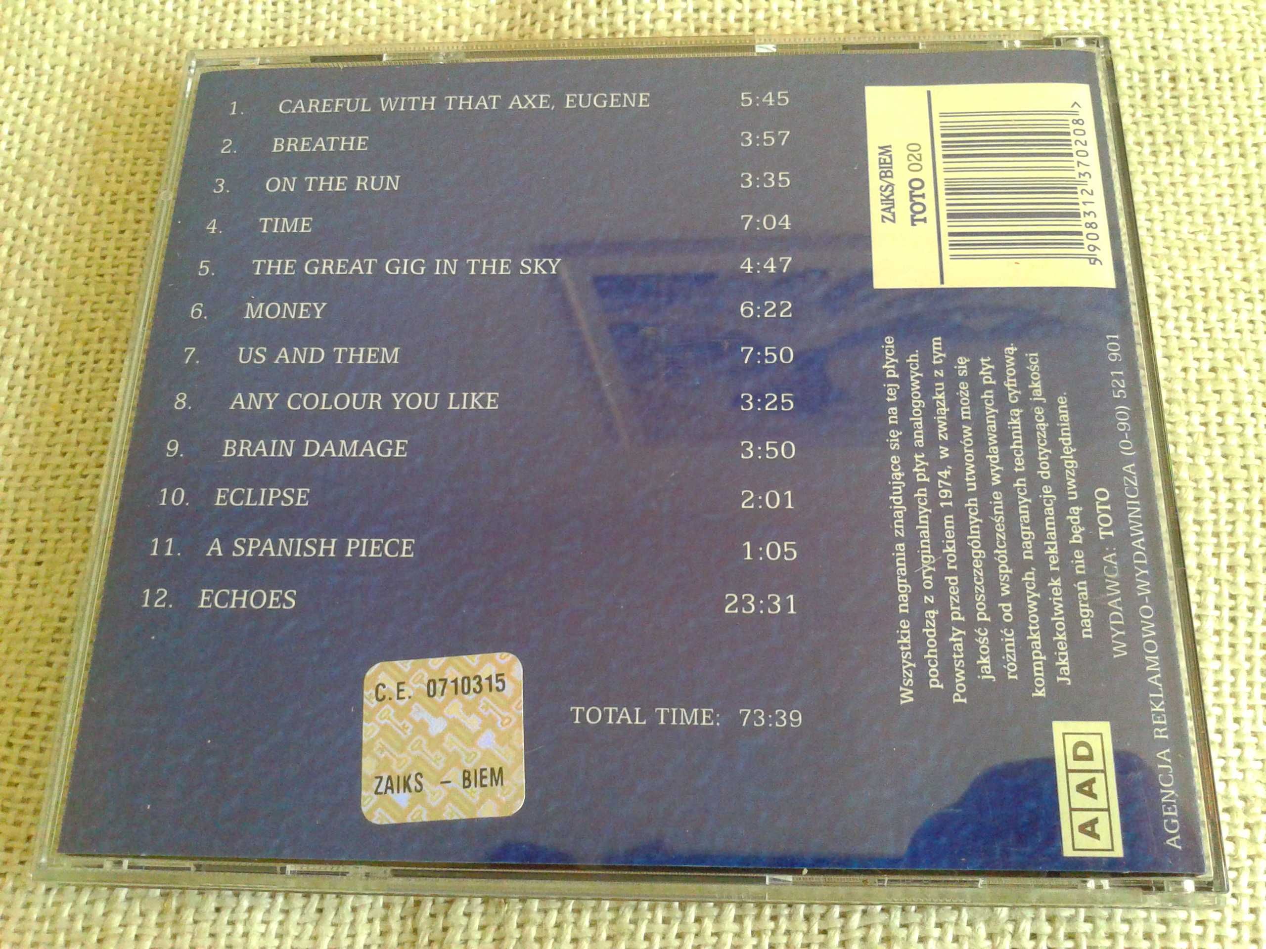Pink Floyd - The Best, Gold Collection  CD