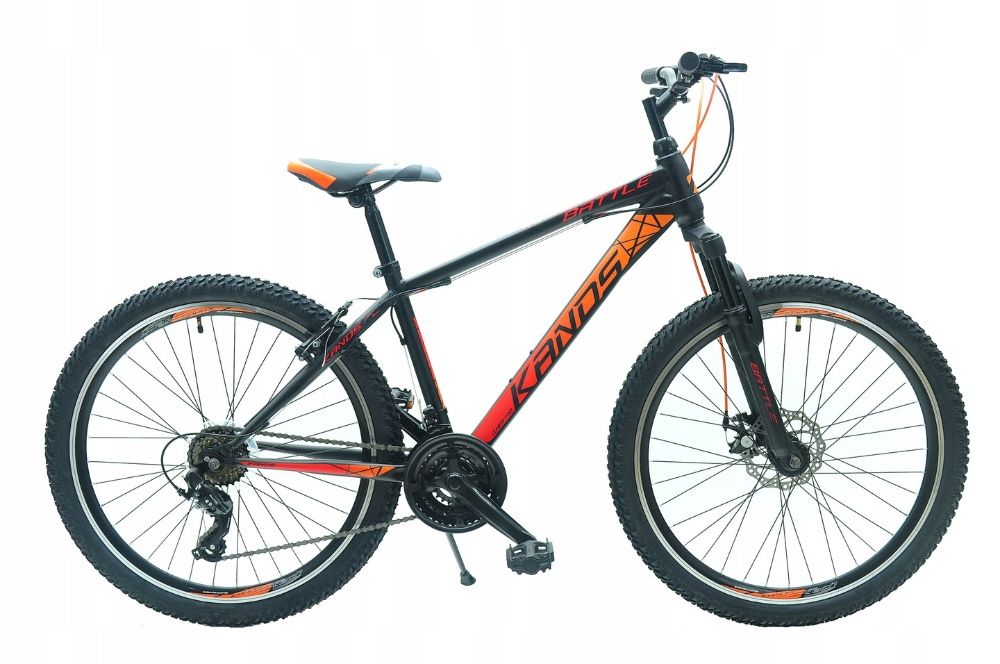 NOWY Solidny Rower 26 KANDS BATTLE 1 X Tarcza SHIMANO MTB brat Energy