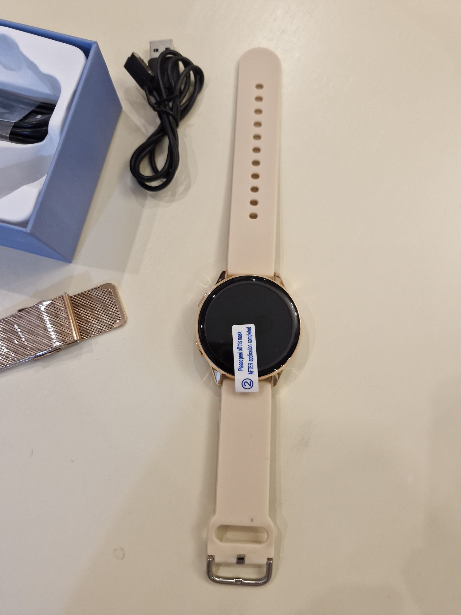 Zegarek damski smart watch 2 bransoletki