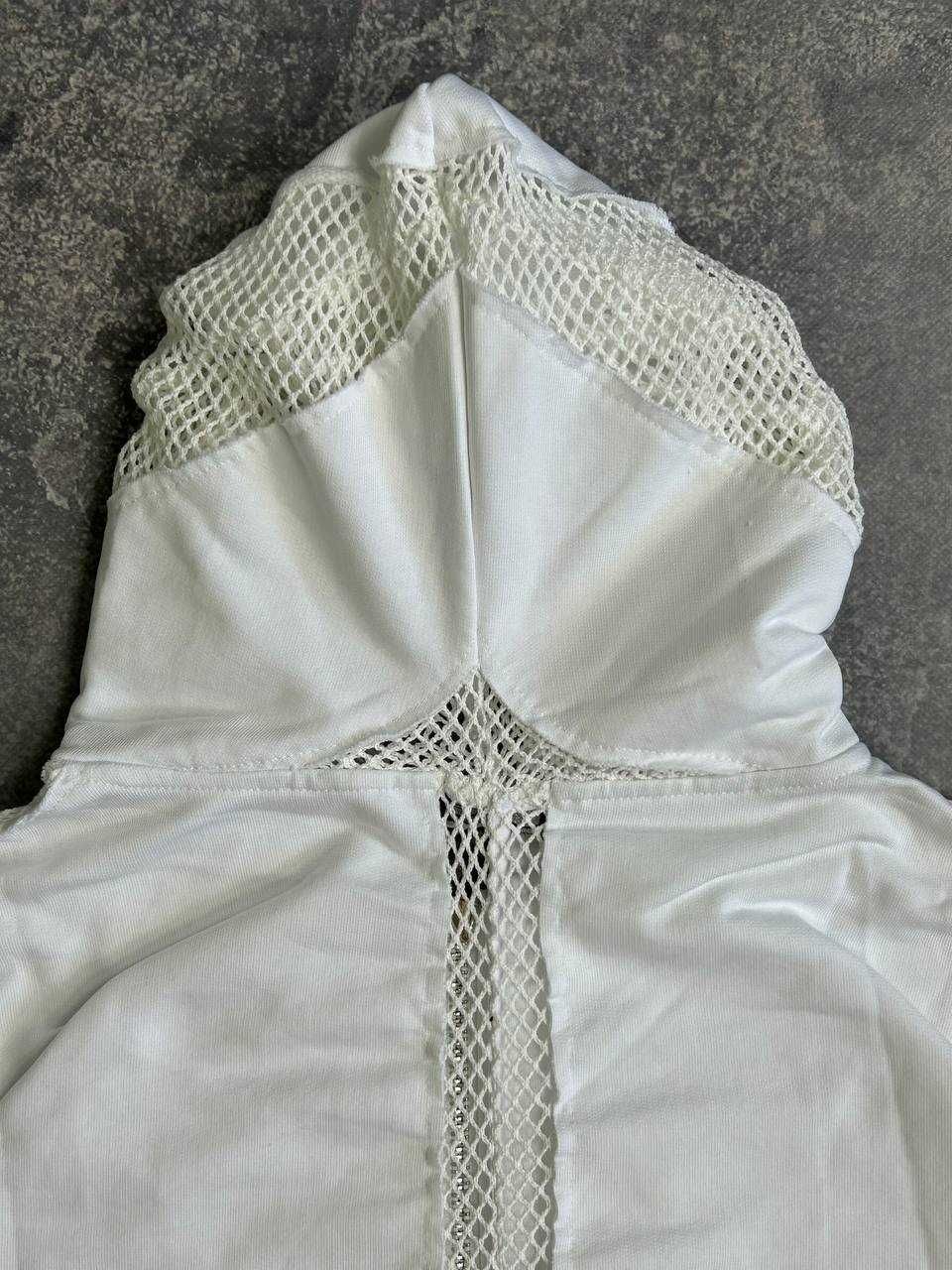 Thug Club zip hoodie худи зипка y2k archive белая біла худі зіпка