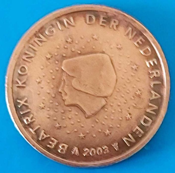 2 Cêntimos de 2003 dos Países Baixos, Beatrix