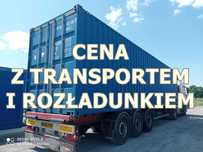 Kontener morski, oceaniczny, magazynowy 40’ ONE WAY NOWY 2025 r. + HDS