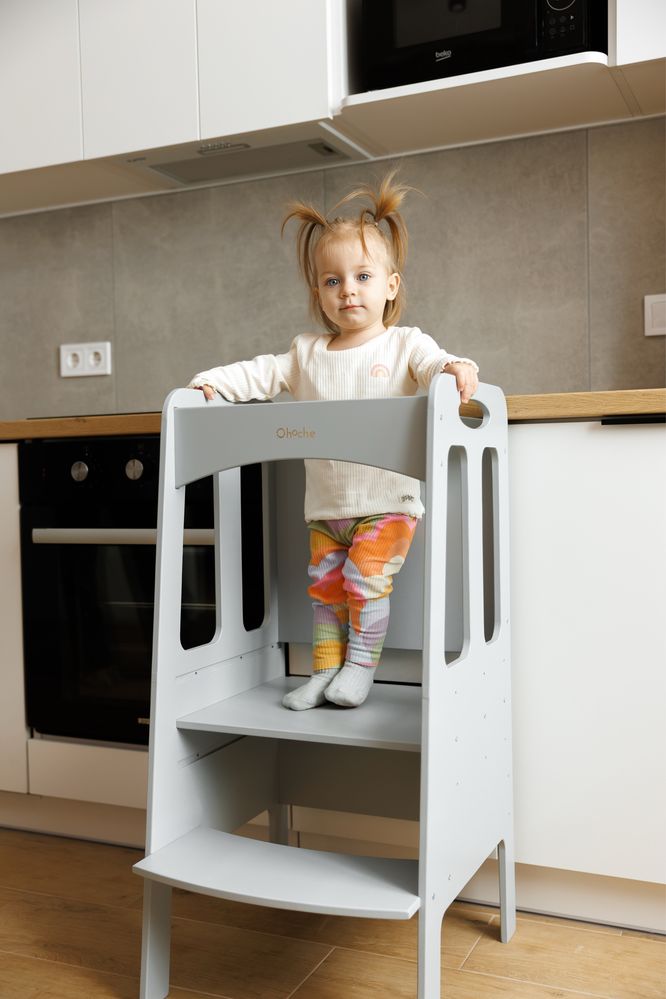 Вежа Монтессорі зі змінною висотою 2в1Safe Башня Монтессори Montessori