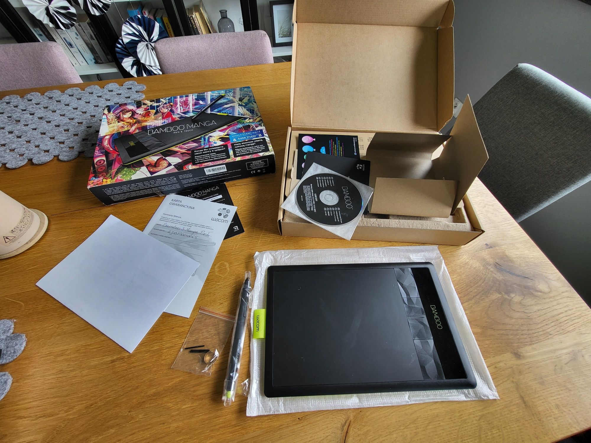 Tablet graficzny wacom bamboo manga