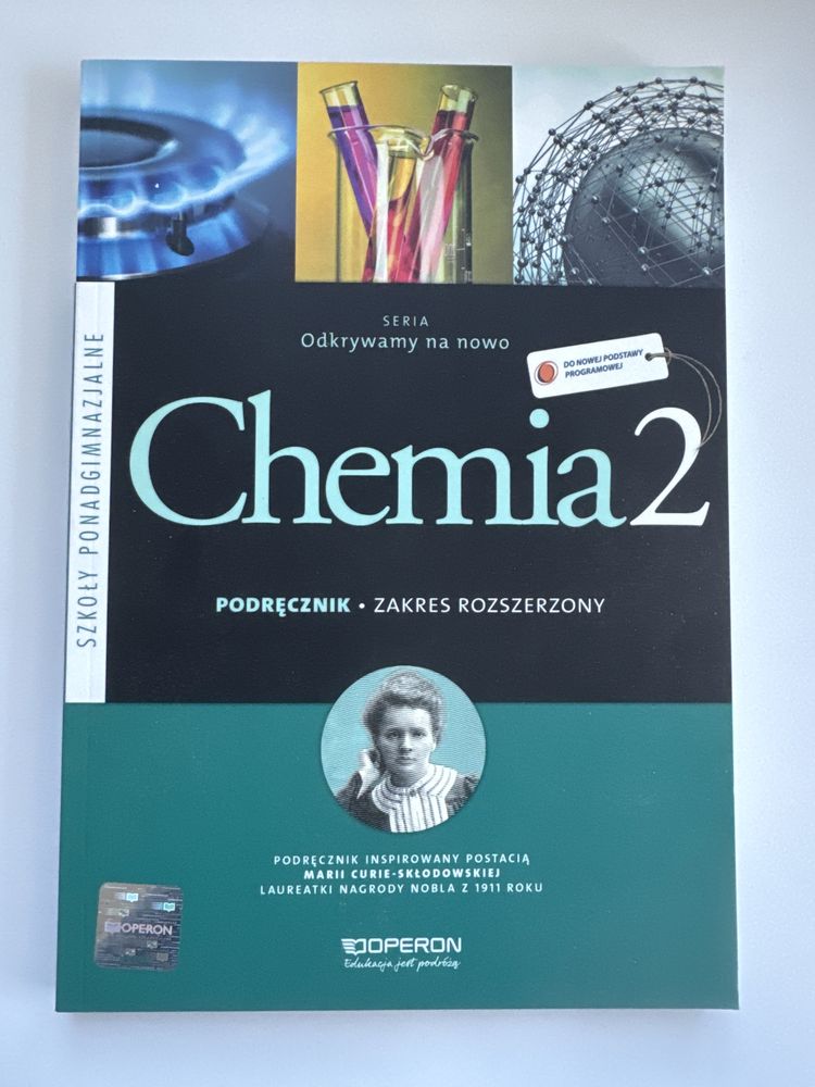 Chemia 2 Operon Podręcznik zakres rozszerzony