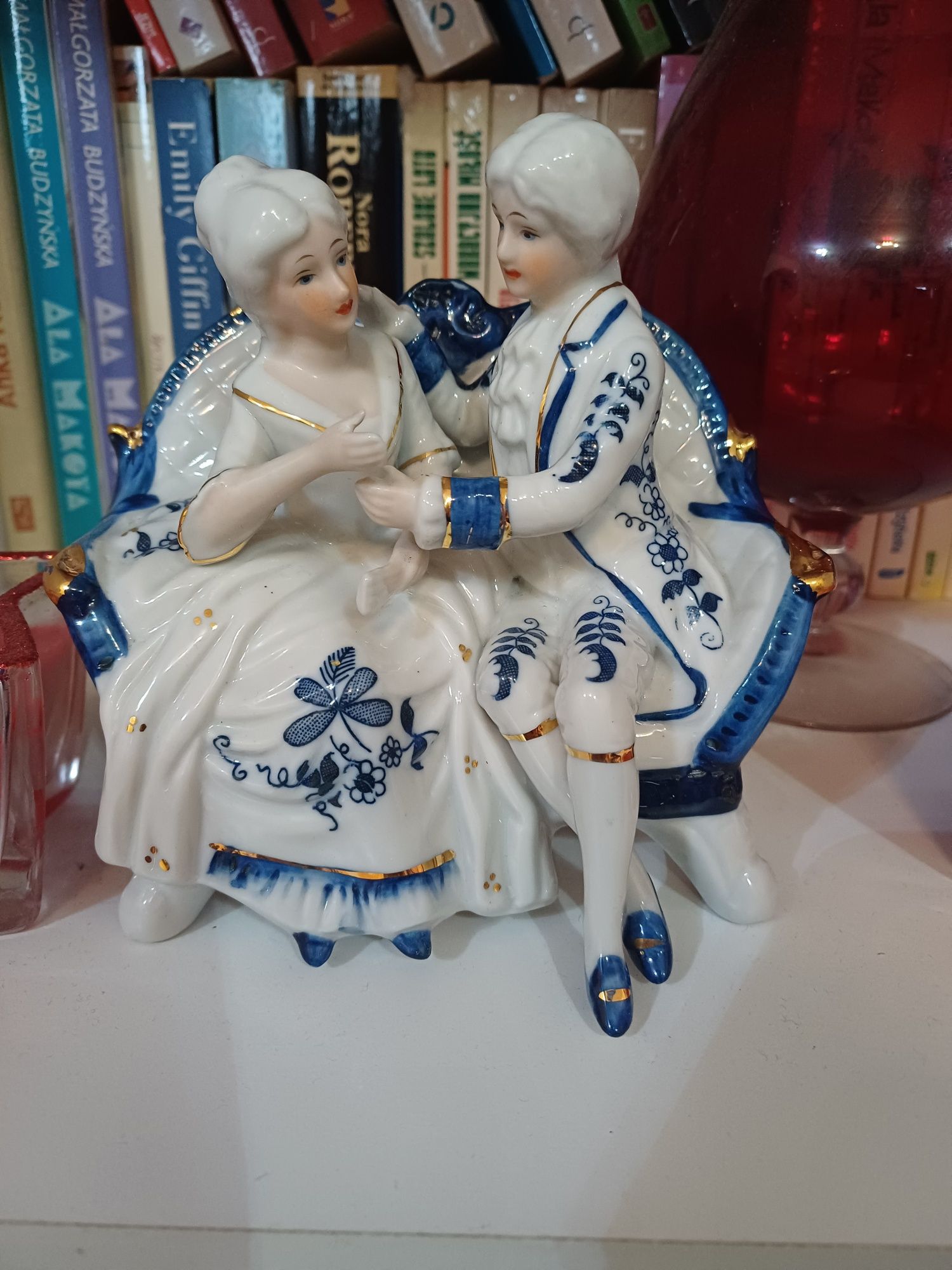 Figurka porcelanowa para