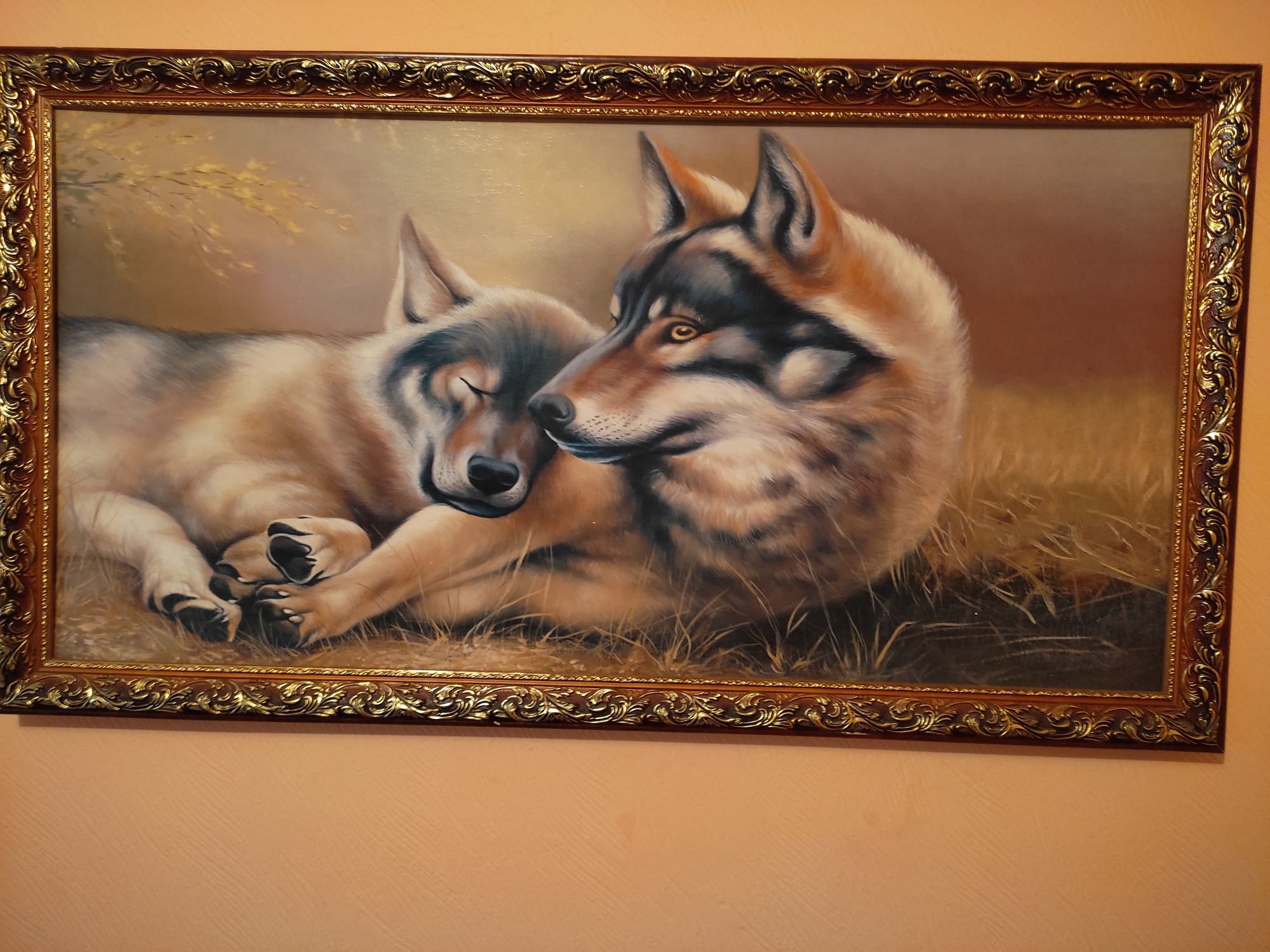 Картина " Два вовки"