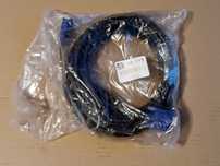 Kabel SVGA (D-Sub 15-pin) czarny 10m, platerowany złotem