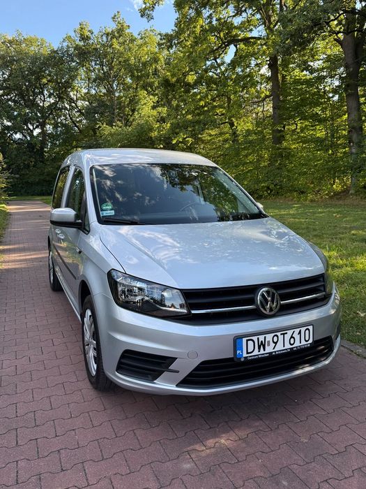 Volkswagen Caddy VW Caddy – 1.4 TSI 125 KM – 2017 r., I rej. 04.2018 – Bezwypadkowy