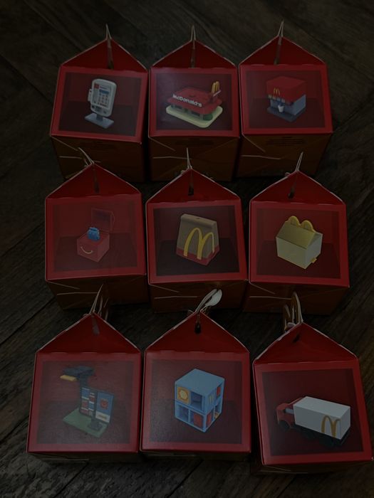Іграшки McDonald’s колекція 2025 — нові, у коробках