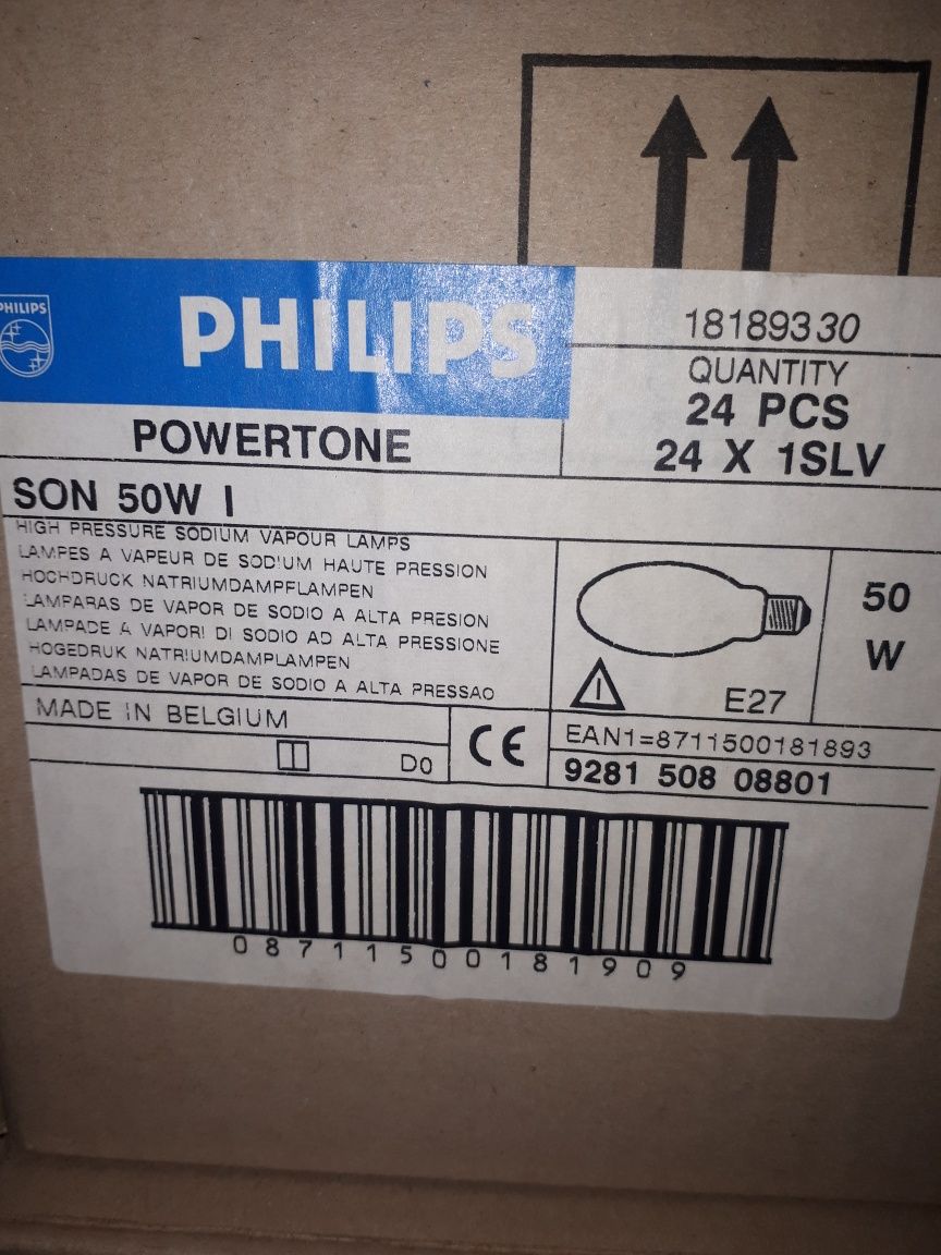 Lâmpadas Philips Powertone SON 50W