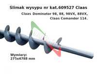 Ślimak wysypu Claas 275x4788 Dominator 98;88;98vx;88vx; Comandor 114
